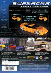 Supercar Street Challenge - Box - Back Image