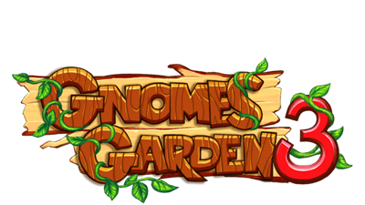 Gnomes Garden 3: The Thief of Castles - Clear Logo Image