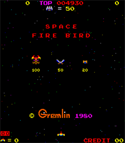 Space Firebird - Screenshot - Game Title Image