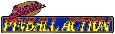 Super Pinball Action - Clear Logo Image