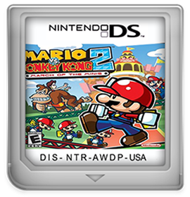 Mario vs. Donkey Kong 2: March of the Minis - Fanart - Cart - Front