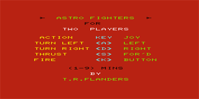 Astro Fighters - Screenshot - Game Title Image