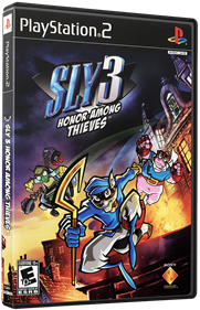 Sly 3: Honor Among Thieves - Box - 3D Image