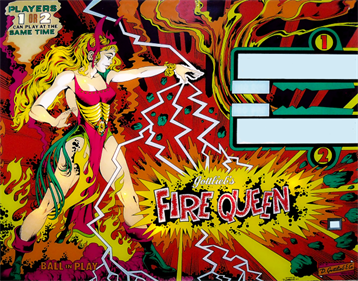 Fire Queen - Arcade - Marquee Image