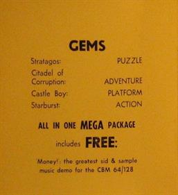 Castle Boy - Box - Back Image