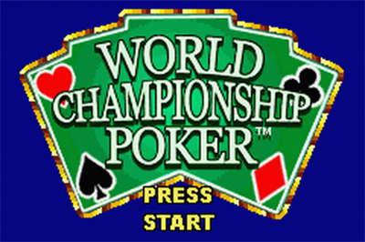 World Championship Poker - Screenshot - Game Title Image