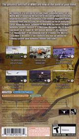 Air Conflicts: Aces of World War II - Box - Back Image