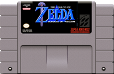 The Legend of Zelda: Goddess of Wisdom - Cart - Front Image