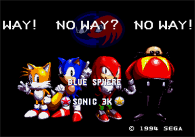 Blue Sphere Plus - Screenshot - Game Title Image