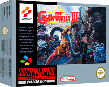 Super Castlevania IV - Box - 3D Image