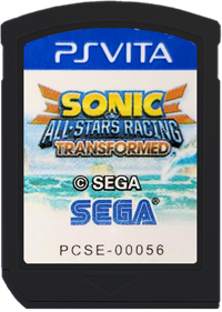 Sonic & All-Stars Racing Transformed - Fanart - Cart - Front Image