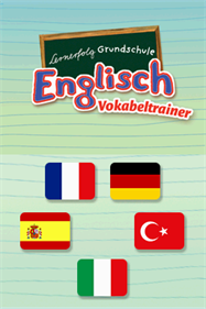 Lernerfolg Grundschule Englisch: Der Vokabeltrainer - Screenshot - Game Title Image