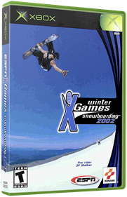 Winter X-Games Snowboarding 2002 - Box - 3D Image