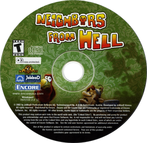 Neighbours from Hell - Disc Image