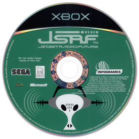 JSRF: Jet Set Radio Future - Disc Image