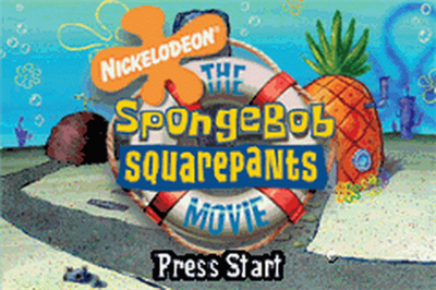 The SpongeBob SquarePants Movie - Screenshot - Game Title Image