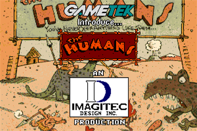The Humans - Screenshot - Game Title Image