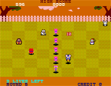 Hopping Mappy - Screenshot - Gameplay Image