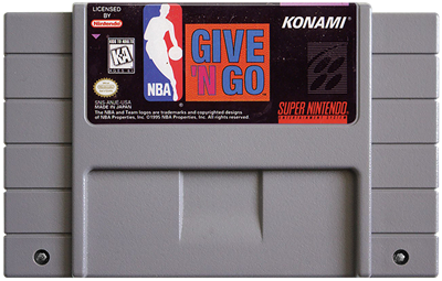 NBA Give 'n Go - Fanart - Cart - Front Image