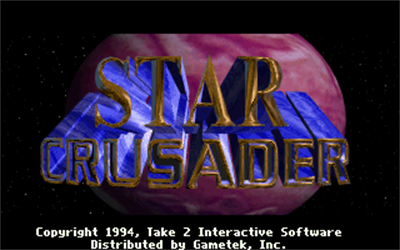 Star Crusader - Screenshot - Game Title Image