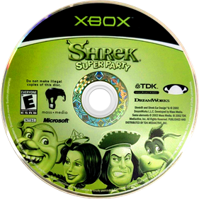 Shrek Super Party  - Disc Image