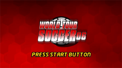 World Tour Soccer 06 - Screenshot - Game Title Image