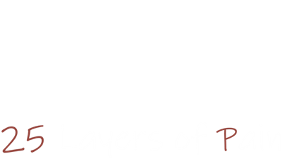 25 Layers of Pain - Clear Logo Image