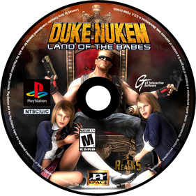 Duke Nukem: Land of the Babes - Fanart - Disc Image