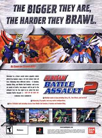 Gundam Battle Assault 2 - Advertisement Flyer - Front Image