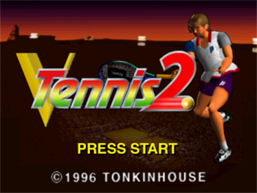 V-Tennis 2 - Screenshot - Game Title Image
