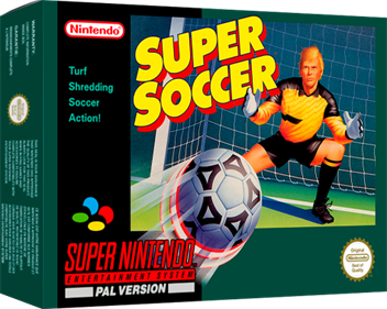 Super Soccer - Box - 3D Image
