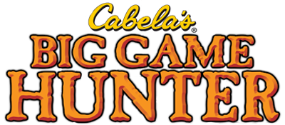 Cabela's Big Game Hunter - Clear Logo Image