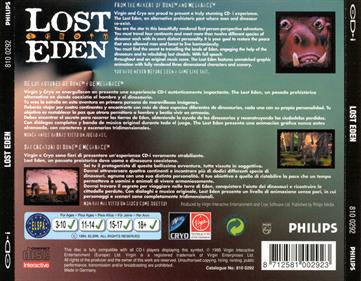 Lost Eden - Box - Back Image