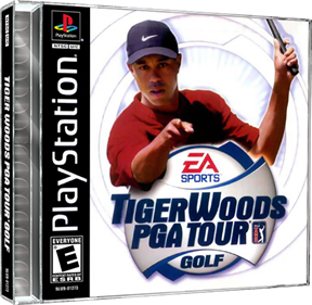 Tiger Woods PGA Tour Golf - Box - 3D Image