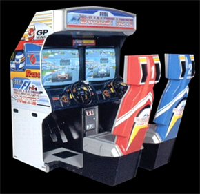 F1 Exhaust Note - Arcade - Cabinet Image