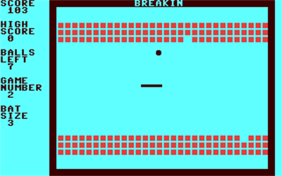 Breakin (Melbourne House) - Screenshot - Gameplay Image