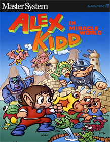 Alex Kidd in Miracle World - Fanart - Box - Front Image