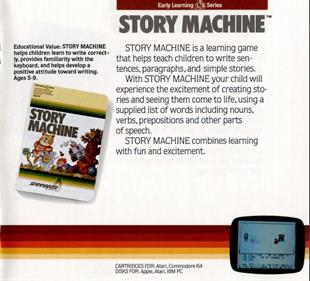 Story Machine - Advertisement Flyer - Front Image