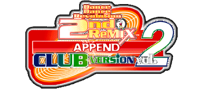 Dance Dance Revolution: 2nd ReMix: Append Club Version Vol. 2 - Clear Logo Image