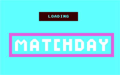 Match Day - Screenshot - Game Title Image