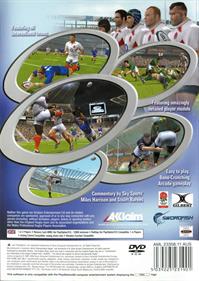 WCR: World Championship Rugby - Box - Back Image