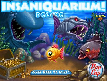 Insaniquarium! Deluxe - Screenshot - Game Title Image