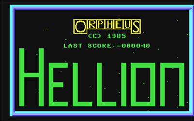 The Helion - Screenshot - Game Title Image