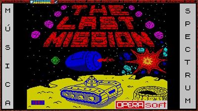 The Last Mission - Screenshot - Game Title Image