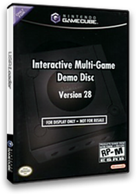 Interactive Multi-Game Demo Disc Version 28 - Box - 3D Image