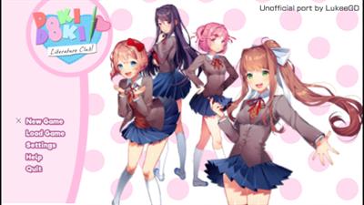 DDLC-LOVE - Screenshot - Game Title Image