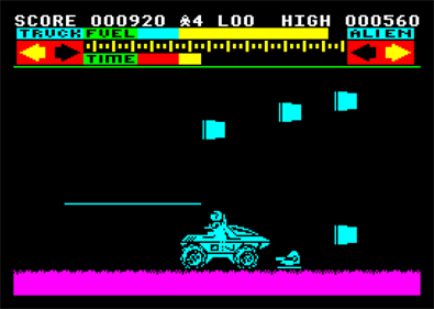 Lunar Jetman - Screenshot - Gameplay Image