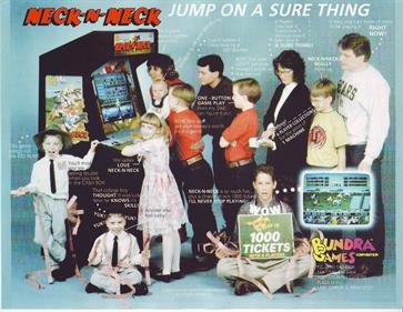 Neck-n-Neck - Advertisement Flyer - Back Image