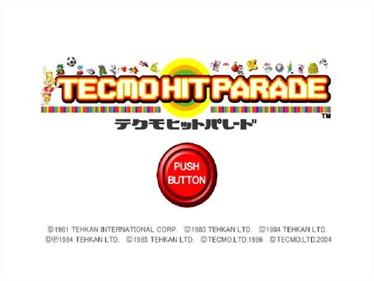 Tecmo Hit Parade - Screenshot - Game Title Image