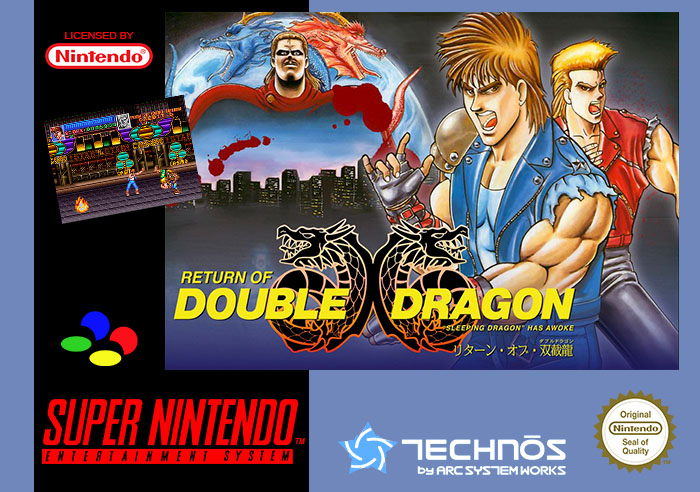 Return of Double Dragon for the Super Nintendo (SNES